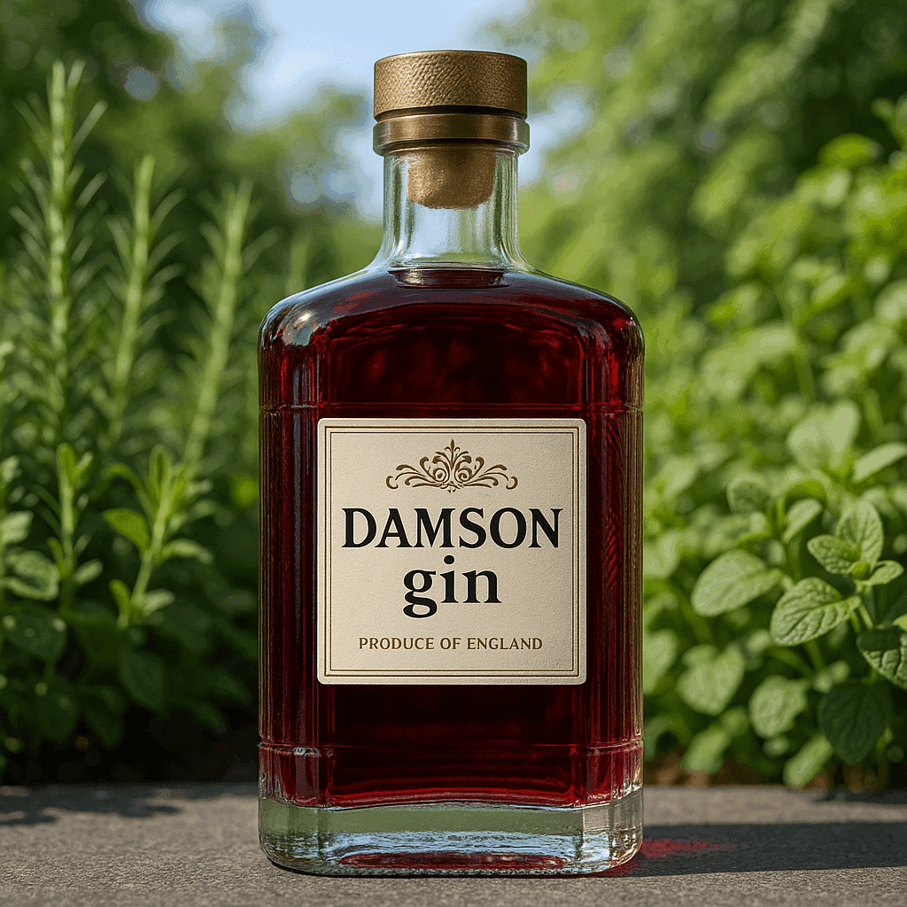 Damson gin